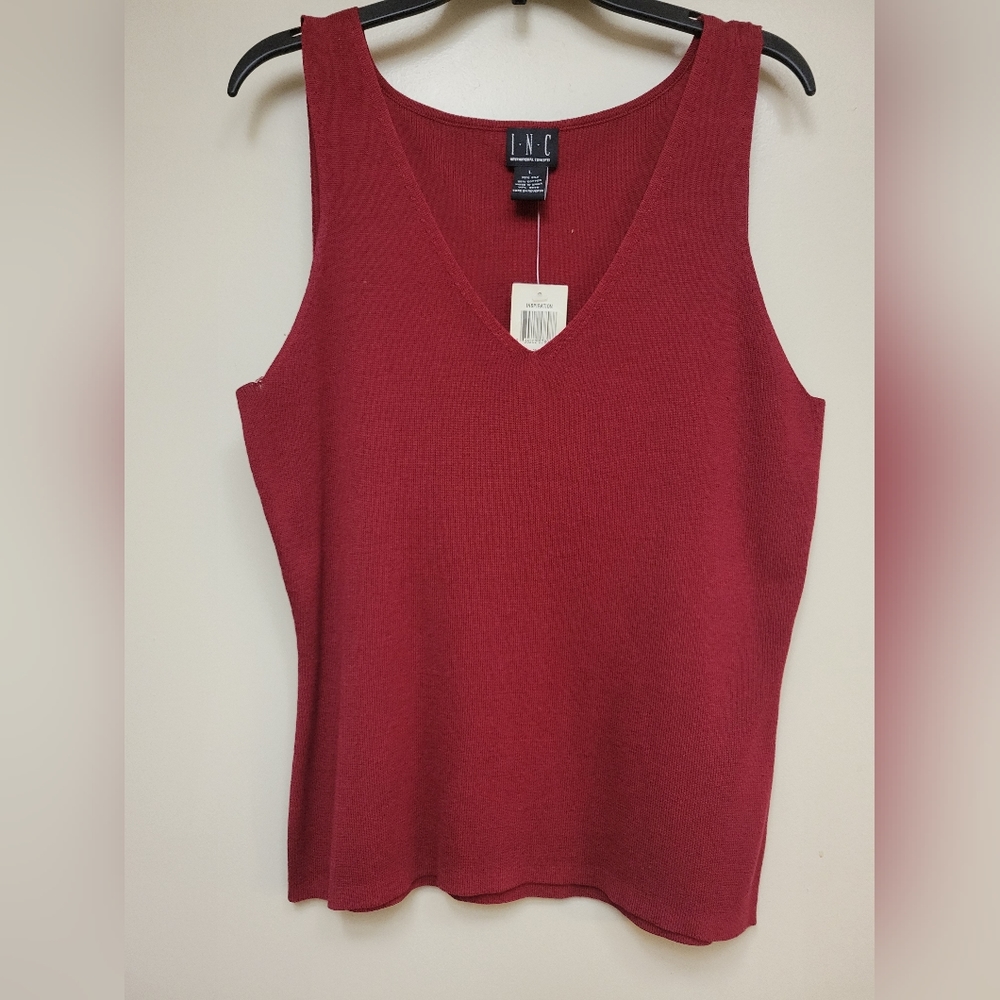 INC Sleeveless Sweater
